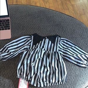 Baby’s Outfit: Stripe Long Sleeve Romper